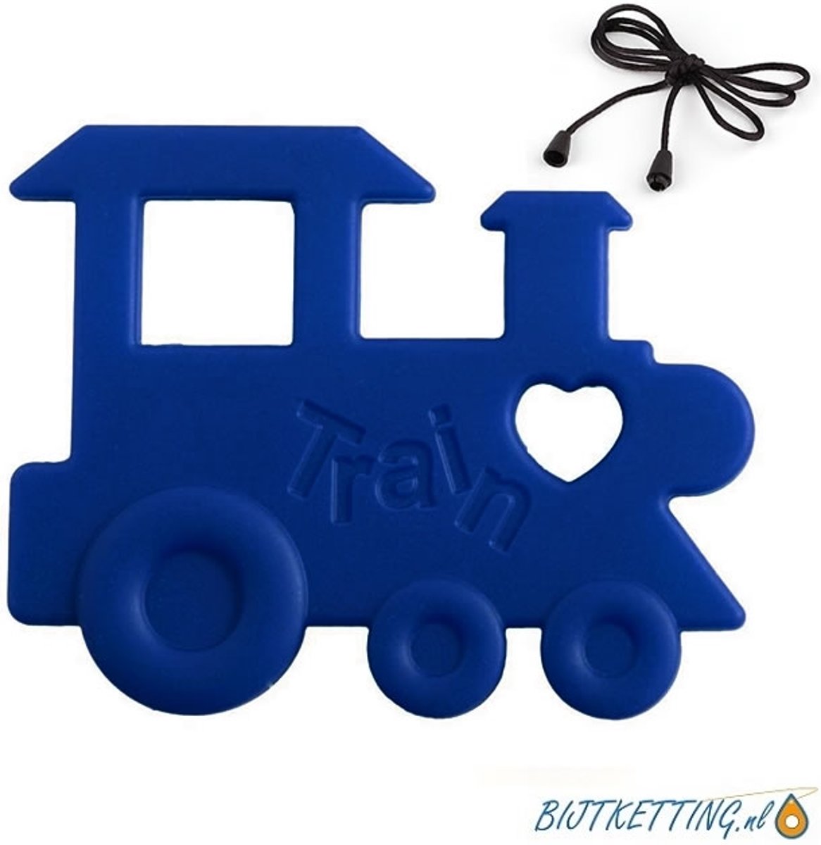 Bijtketting blauw jongens | Trein